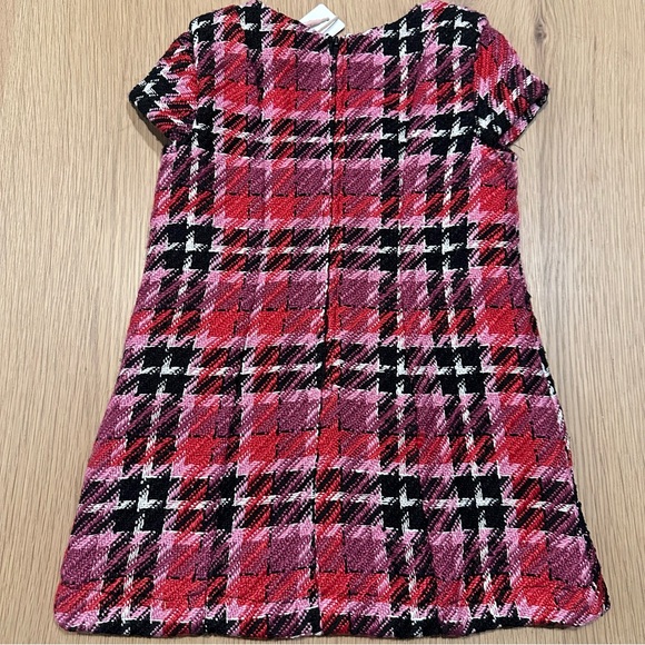 GB Girls Tweed Plaid Dress - NWT 3T - Picture 4 of 5